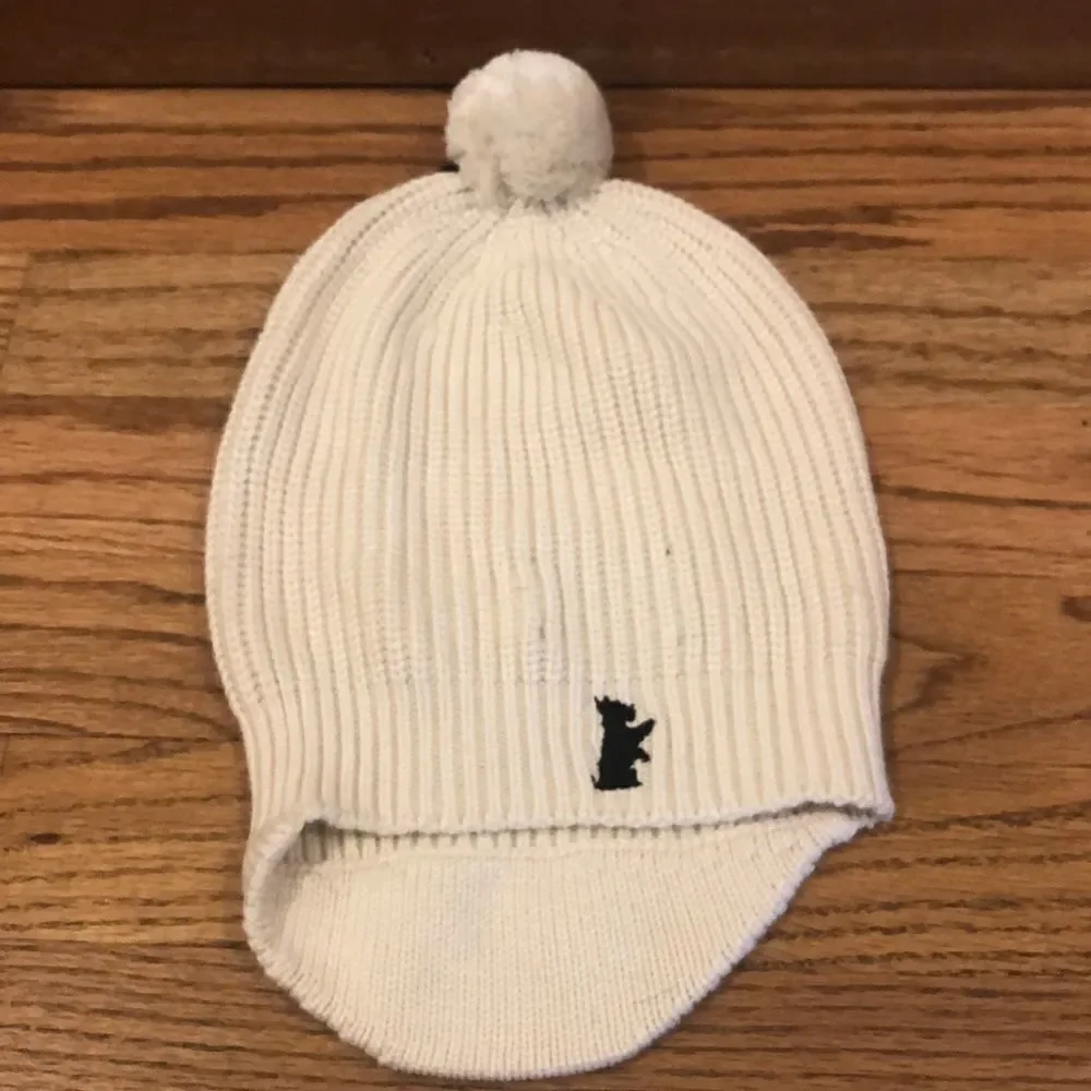 Nwt Juicy Couture off white baby beanie